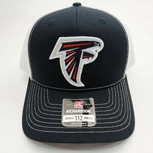 Atlanta Falcons Richardson 112 Trucker Cap Hat Mesh Snapback Embrodered Patch